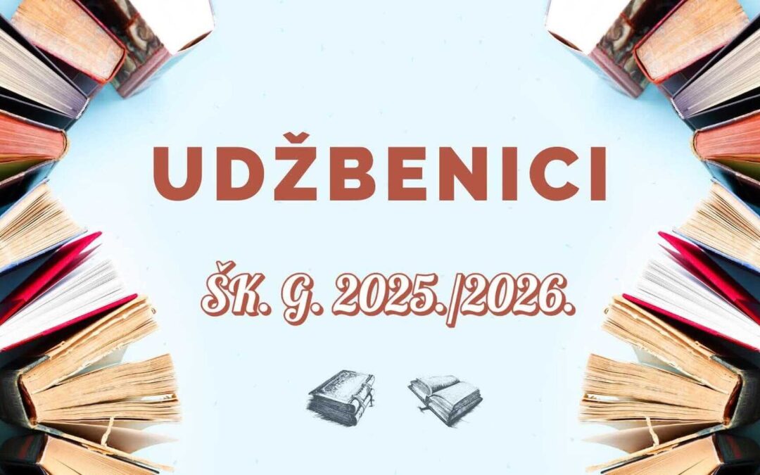 OBAVIJEST RODITELJIMA UČENIKA SREDNJIH ŠKOLA U GRADU SPLITU I NA PODRUČJU SD ŽUPANIJE O NABAVI UDŽBENIKA ZA 2025/2026