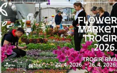 Trogirski Centar cvita – FLOWER MARKET TROGIR 2026.